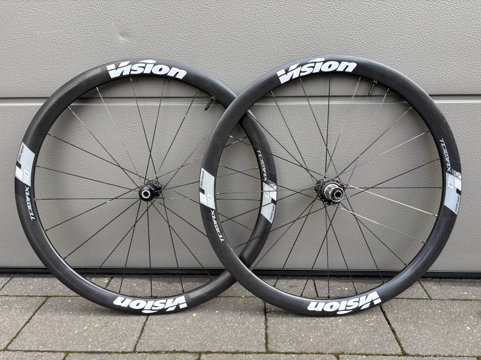 Vision Trimax Disc 40mm (HG Body) 11,12 speed, Fietsen en Brommers, Fietsonderdelen, Zo goed als nieuw, Racefiets, Carbon, Ophalen