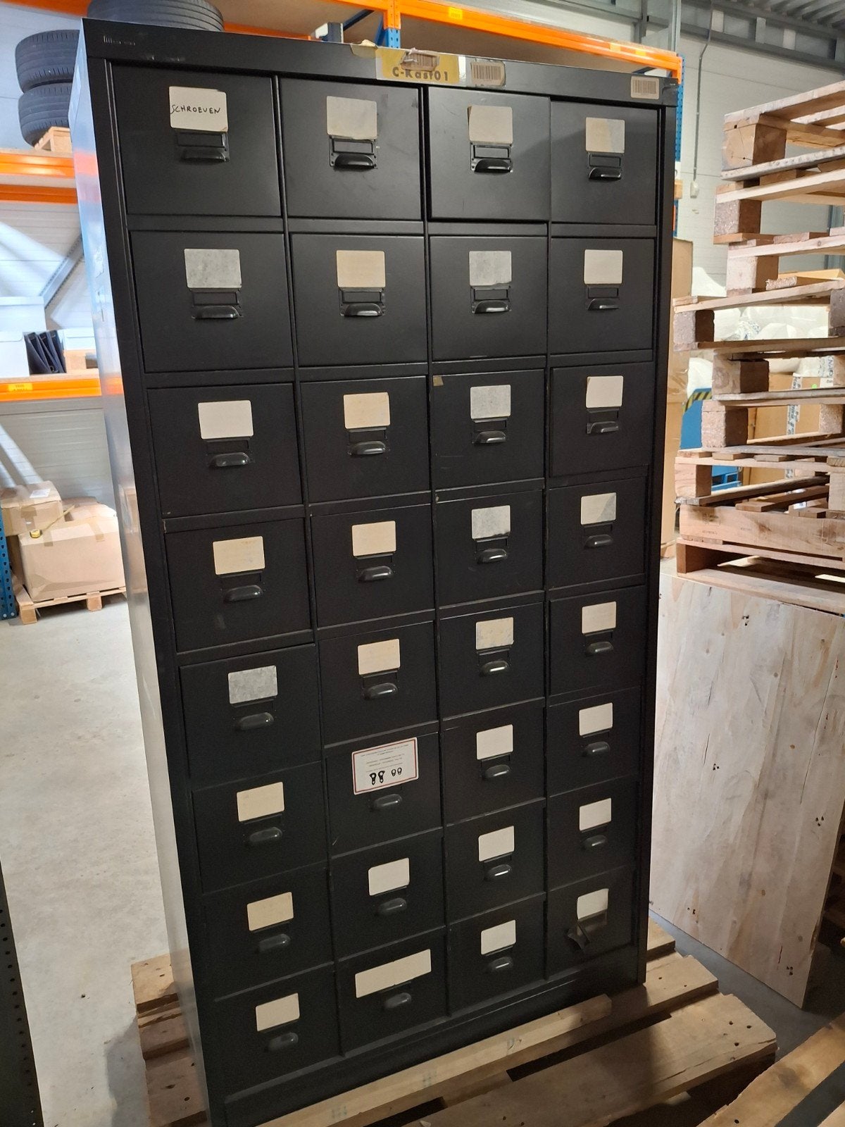 vintage ladekast, Enlèvement