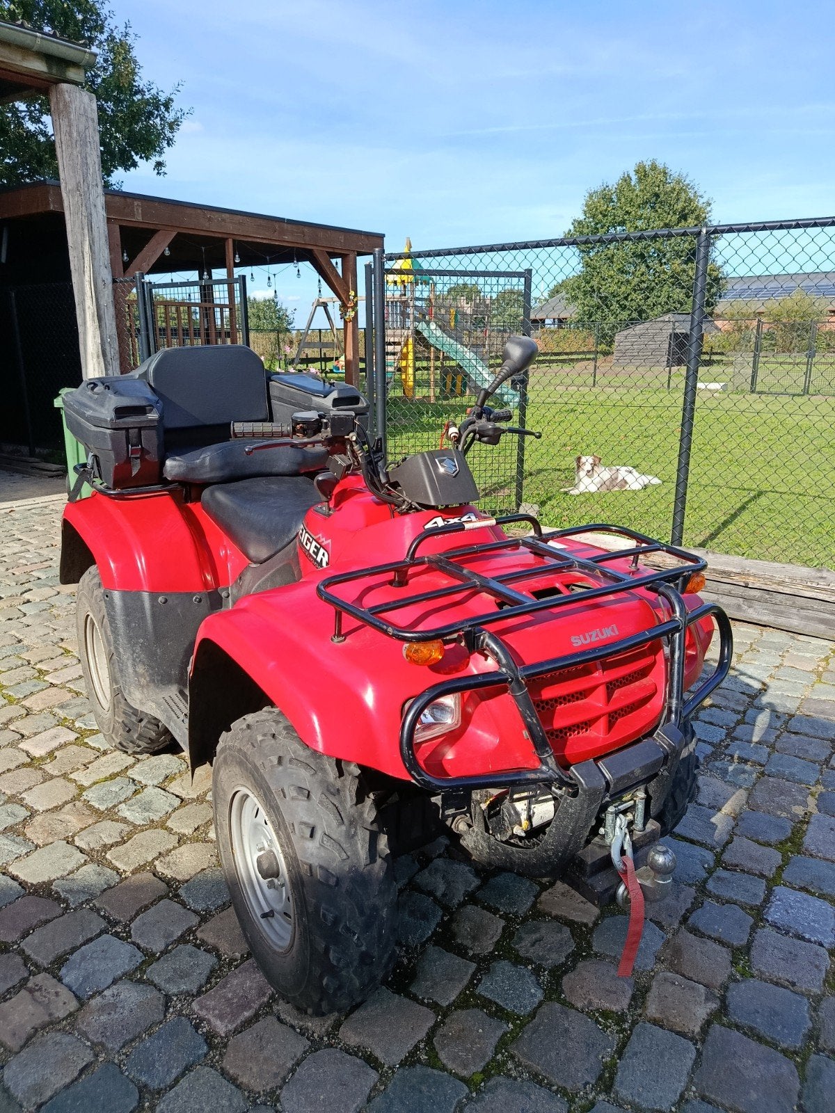 quad Suzuki Eiger, 400 cc, 4 cilinders, 12 t/m 35 kW