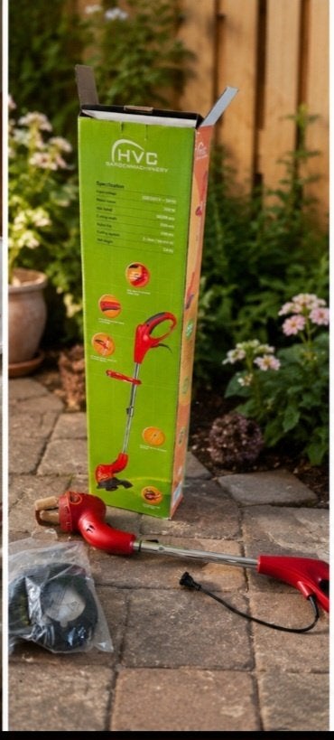 Elektrische Grastrimmer HVC, Jardin & Terrasse, Coupe-bordures, Comme neuf, Électrique, Moins de 10 cm, Enlèvement