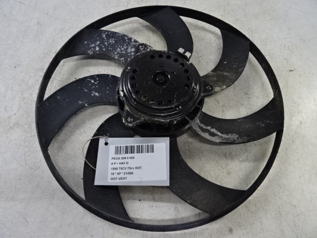 VENTILATEUR RADIATEUR MOTEUR 208 I (CA / CC / CK / CL), Kontakt-peugeot@peugeot.com, Utilisé, Peugeot Deutschland GmbH, Bahnhofsplatz
65423  Rüsselsheim, DE