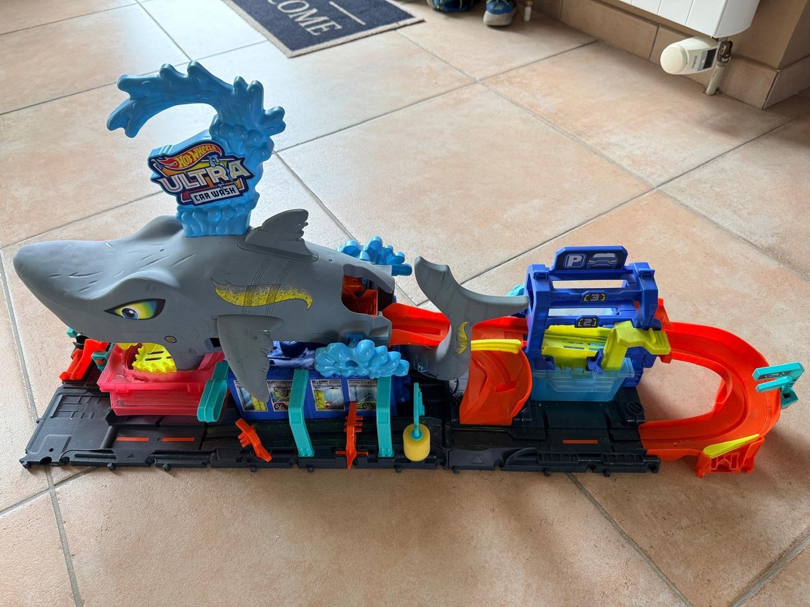 Hot Wheels carwash, Ophalen, Gebruikt