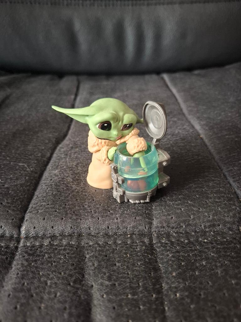 Baby Yoda aux œufs, Collections, Enlèvement, Comme neuf, Figurine