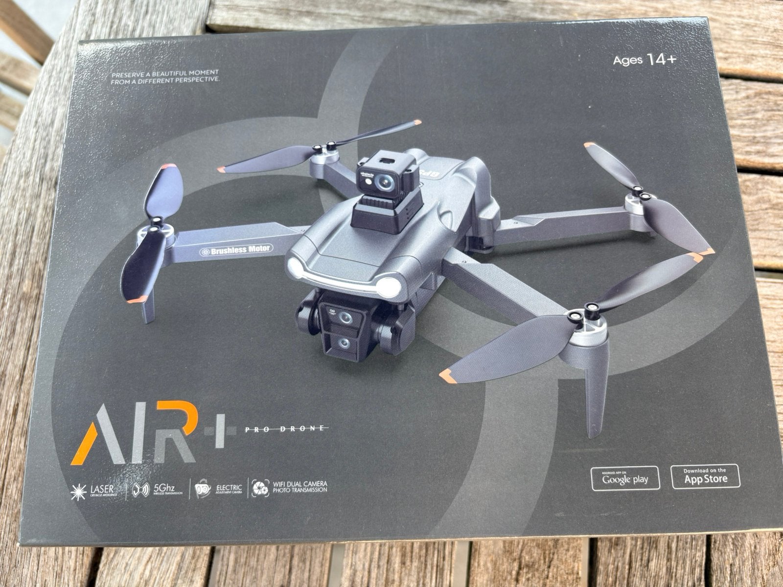 AIR I Pro GPS Drone – Complete set met koffer, Audio, Tv en Foto, Drones, Zo goed als nieuw, DJI, Opvouwbaar, Ophalen