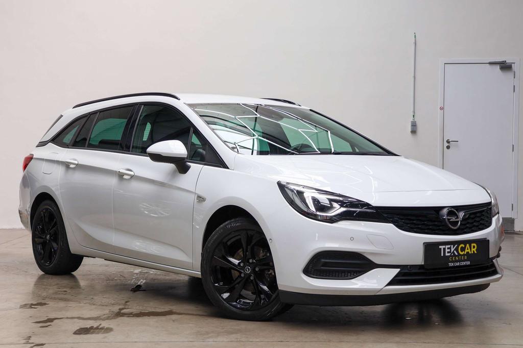 Opel Astra Sports Tourer 1.5D Automaat 12M Garantie, Bluetooth, 122 pk, Gebruikt, Wit
