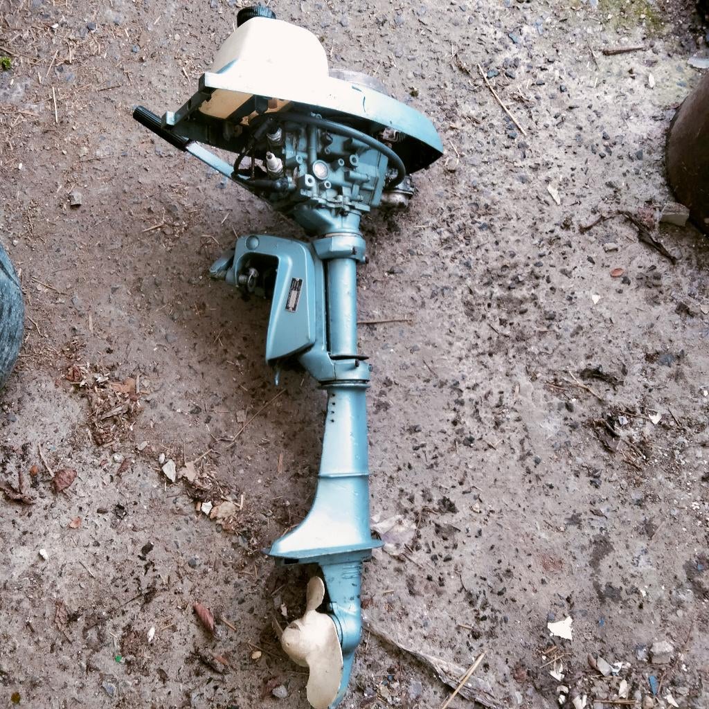 Buitenboordmotor, Ophalen, Gebruikt, 5 tot 10 pk, Buitenboordmotor