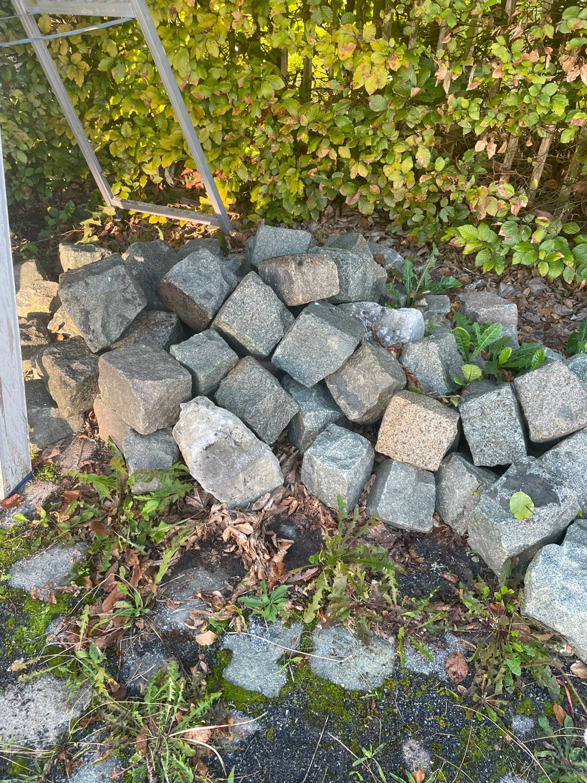 Kasseien, Ophalen, Zo goed als nieuw