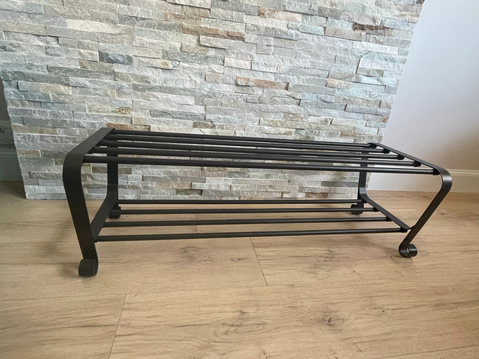 Étagère à chaussures ikea gris foncé, Enlèvement, Comme neuf
