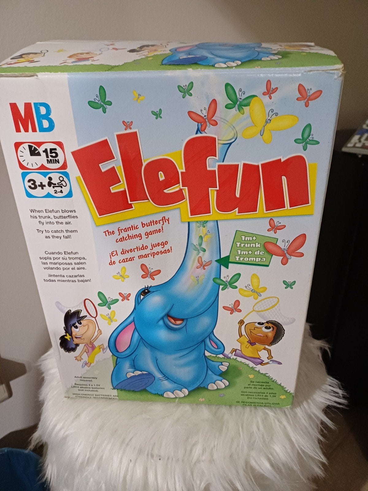 Elefun spel MB, Trois ou quatre joueurs, Enlèvement, Comme neuf, MB