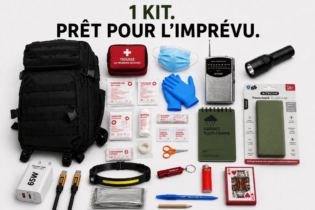 KIT D’URGENCE | PANNE DE COURANT | BLACKOUT I CAMPING, Verzenden, Nieuw