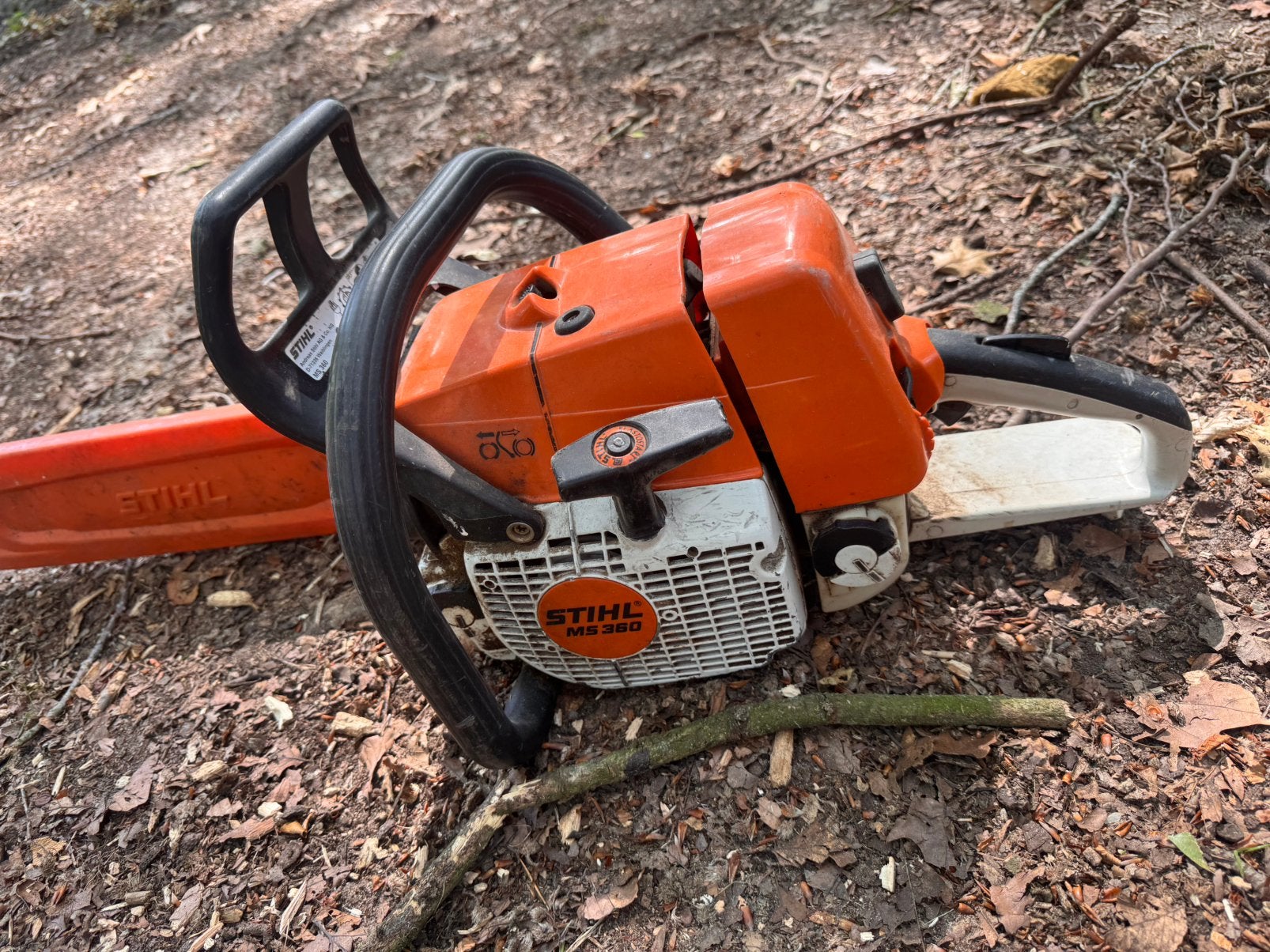 Kettingzaag stihl 360, Tuin en Terras, Hand-tuingereedschap, Ophalen, Zo goed als nieuw