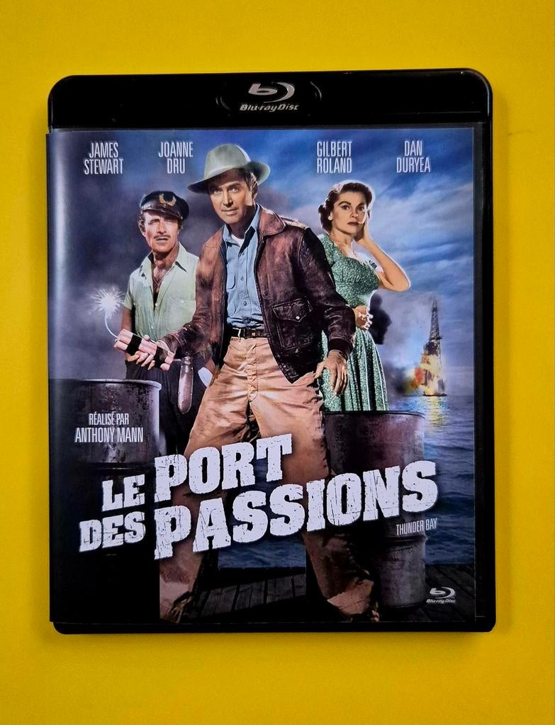 Blu ray 📀 Le port des passions - James Stewart 1953, CD & DVD, Blu-ray, Enlèvement ou Envoi, Comme neuf, Aventure