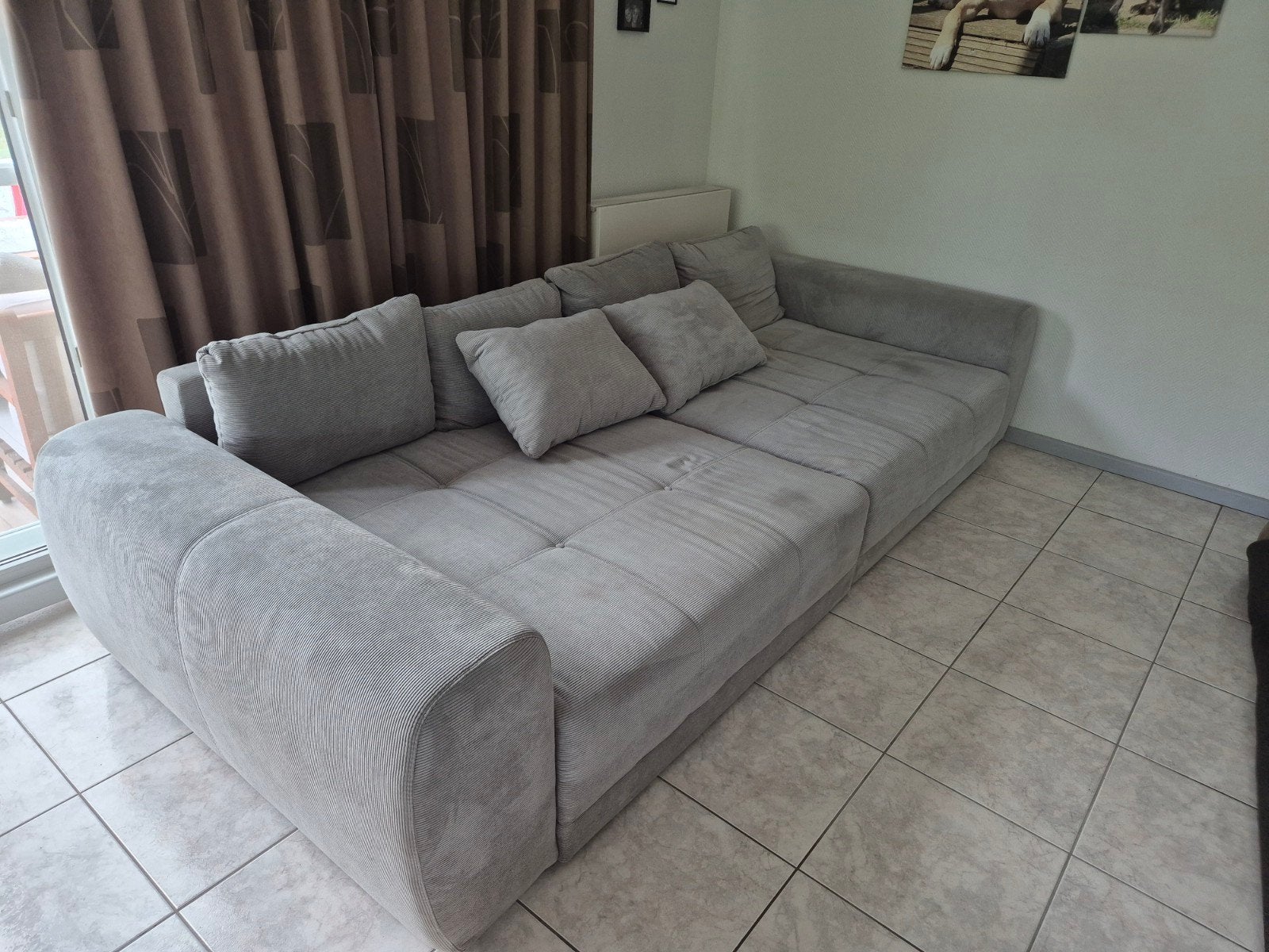 Zetel (loveseat), Ophalen