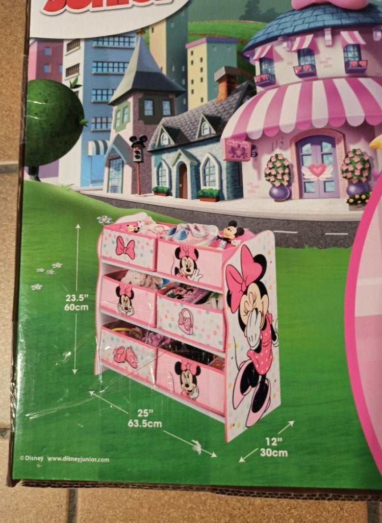 Minnie  mouse  opbergrek, Ophalen, Mickey Mouse, Zo goed als nieuw, Overige typen