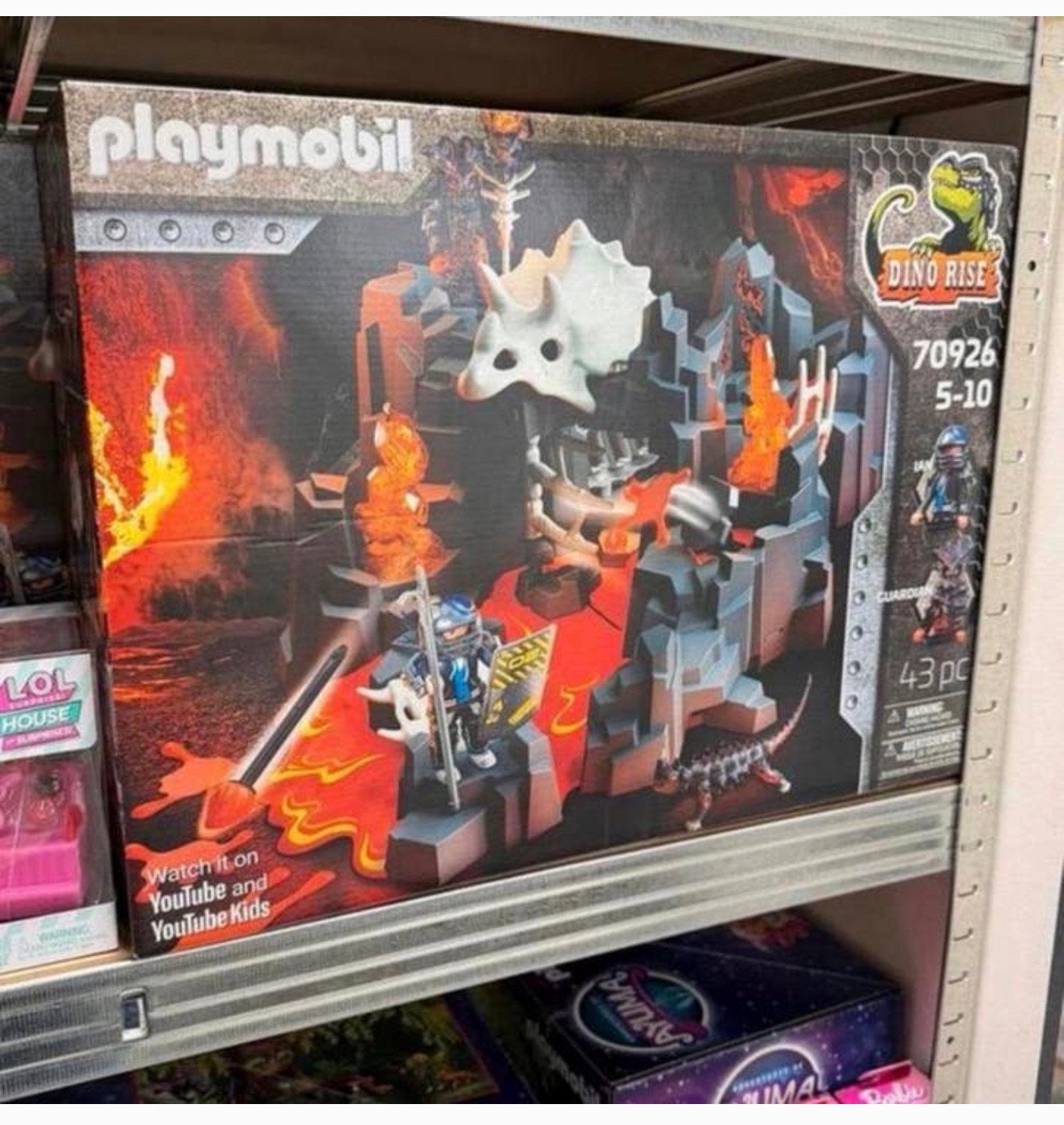 PLAYMOBIL Dino Rise Lava Source Guardian - 70926 - NOUVEAU, Enlèvement ou Envoi, Neuf, Ensemble complet