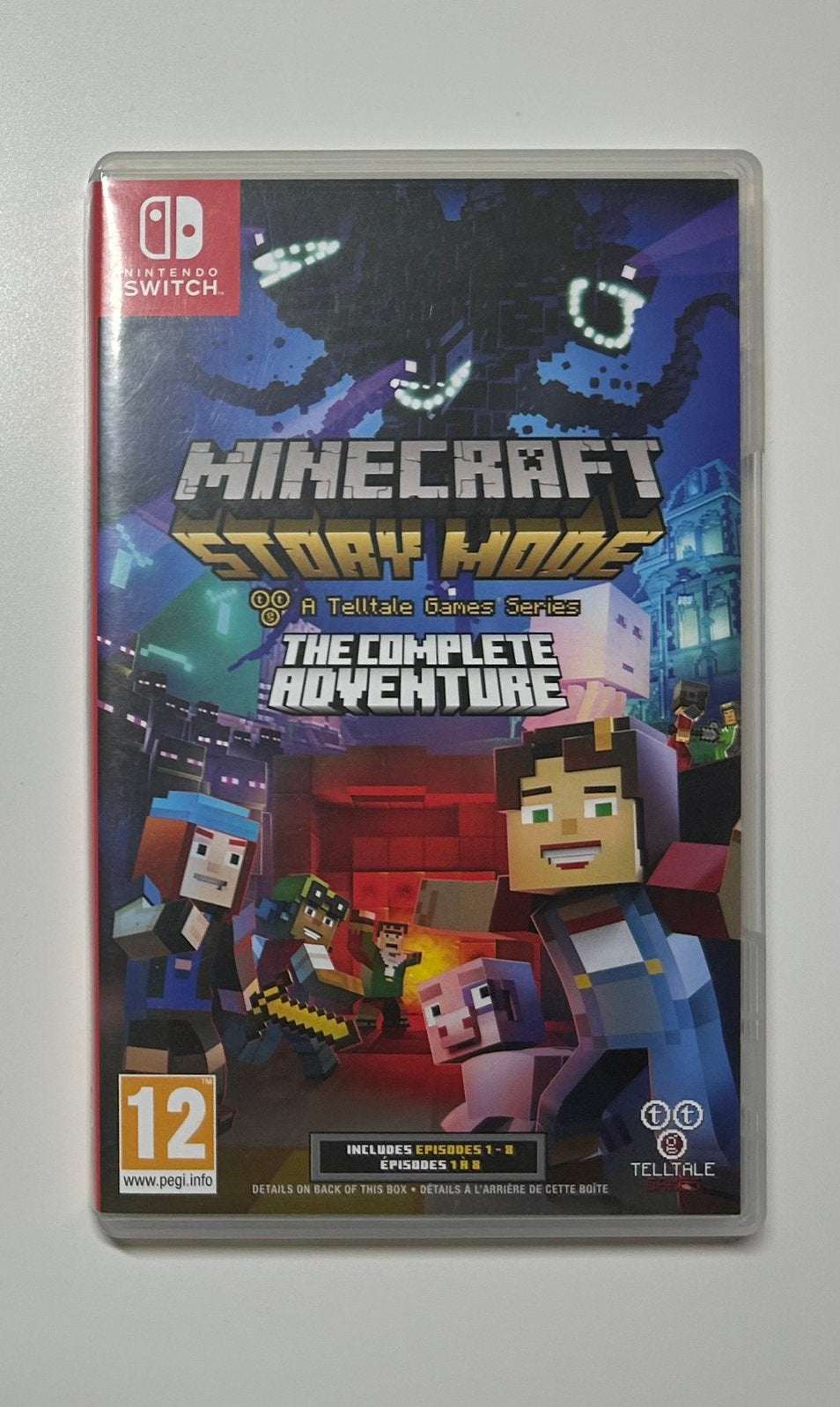 Minecraft Story Mode - Nintendo Switch, Games en Spelcomputers, Ophalen of Verzenden, Zo goed als nieuw