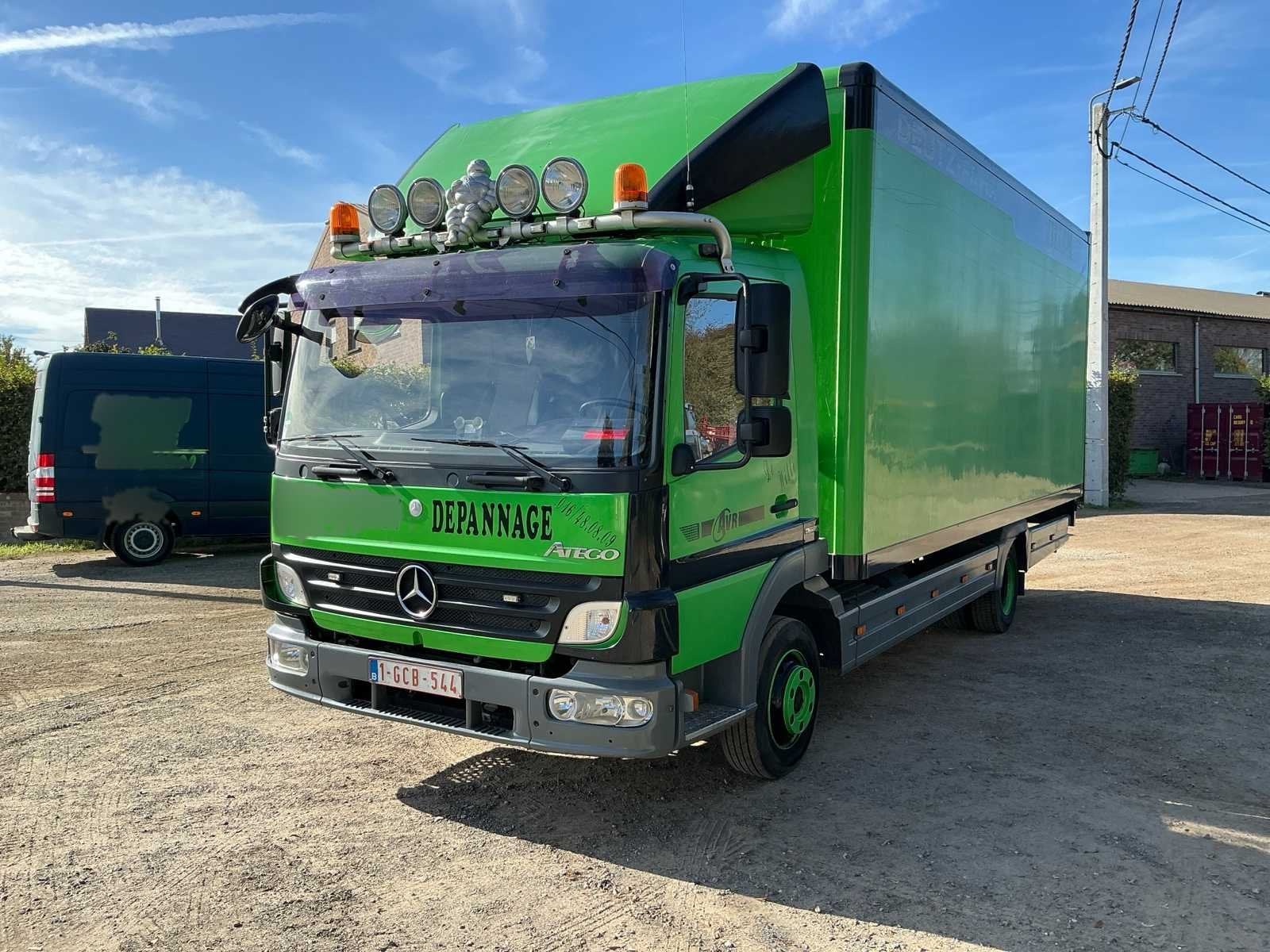 2010 Mercedes-Benz Atego Service / depannage stroomgroep en, Auto's, Overige brandstoffen, Mercedes-Benz, Bedrijf, Te koop