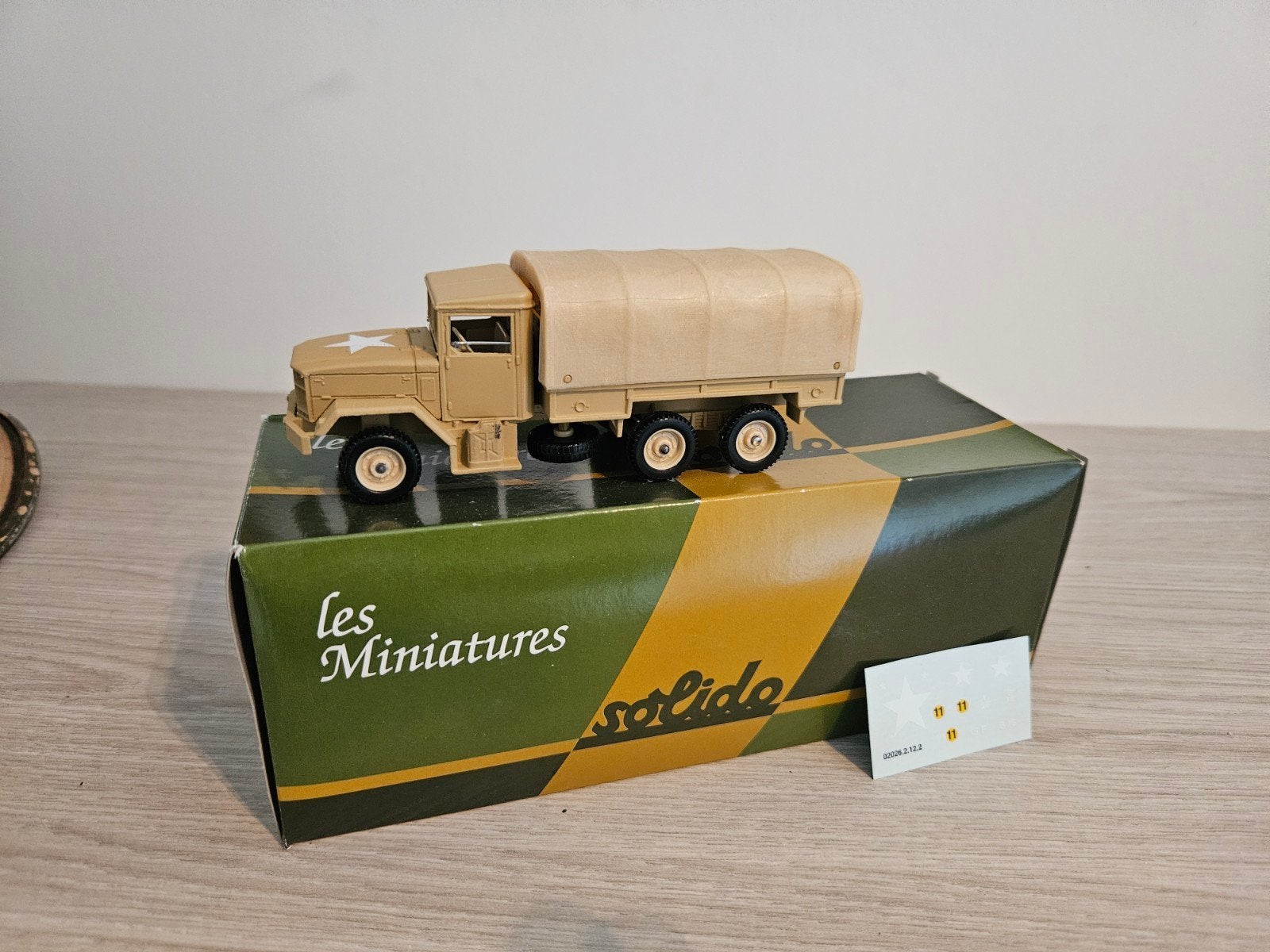 Solido. Kaiser jeep M34 6x6, Enlèvement, Comme neuf, Bus ou Camion