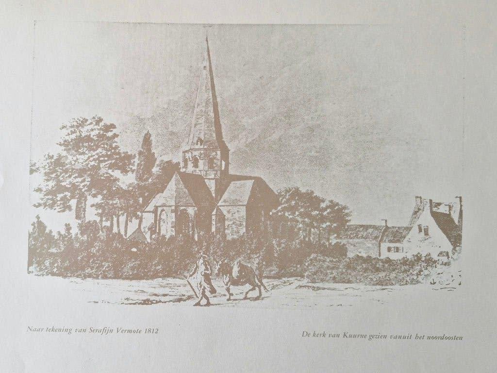 pentekening kuurne, Antiquités & Art, Enlèvement, Reproduction, Autres techniques