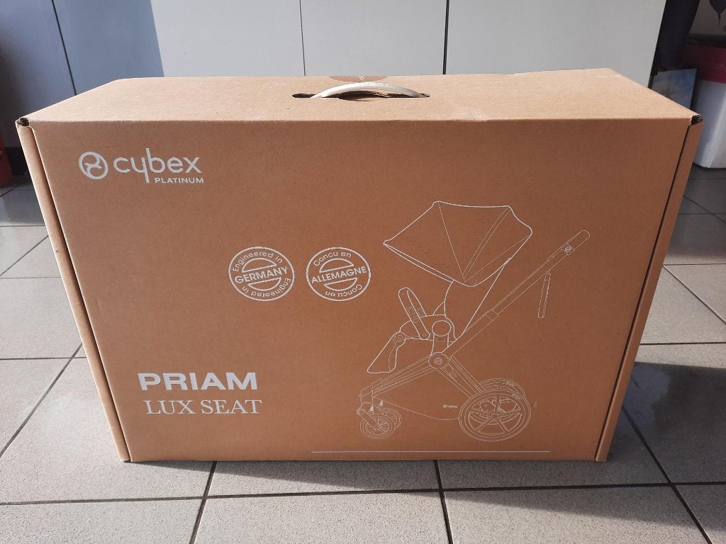 Poussette Cybex Priam + Siège Lux Denim + Cloud Z, Enfants & Bébés, Autres marques, Avec siège auto, Comme neuf, Enlèvement