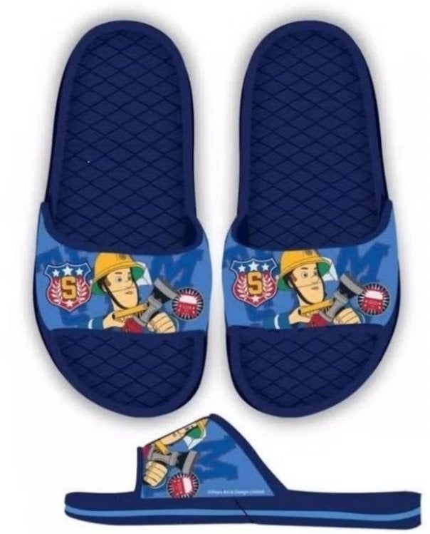 Brandweerman Sam Badslippers - Maat 26-30 - Div uitvoeringen, Enfants & Bébés, Enlèvement ou Envoi, Neuf, Garçon, Autre