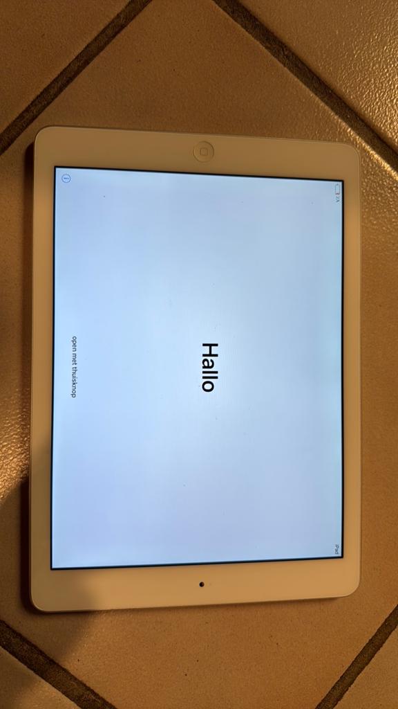 iPad Air 2013, Informatique & Logiciels, Apple iPad Tablettes, 11 pouces, Apple iPad Air, Enlèvement, Utilisé