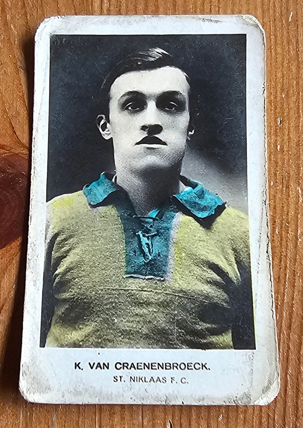 Craenenbroeck 1932 (pour panini) SK St Niklaas Chromo Footba, Enlèvement ou Envoi, Utilisé, Image
