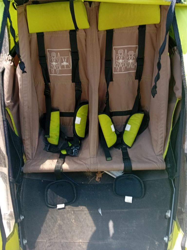 Fietskar Croozer voor 2, Ophalen