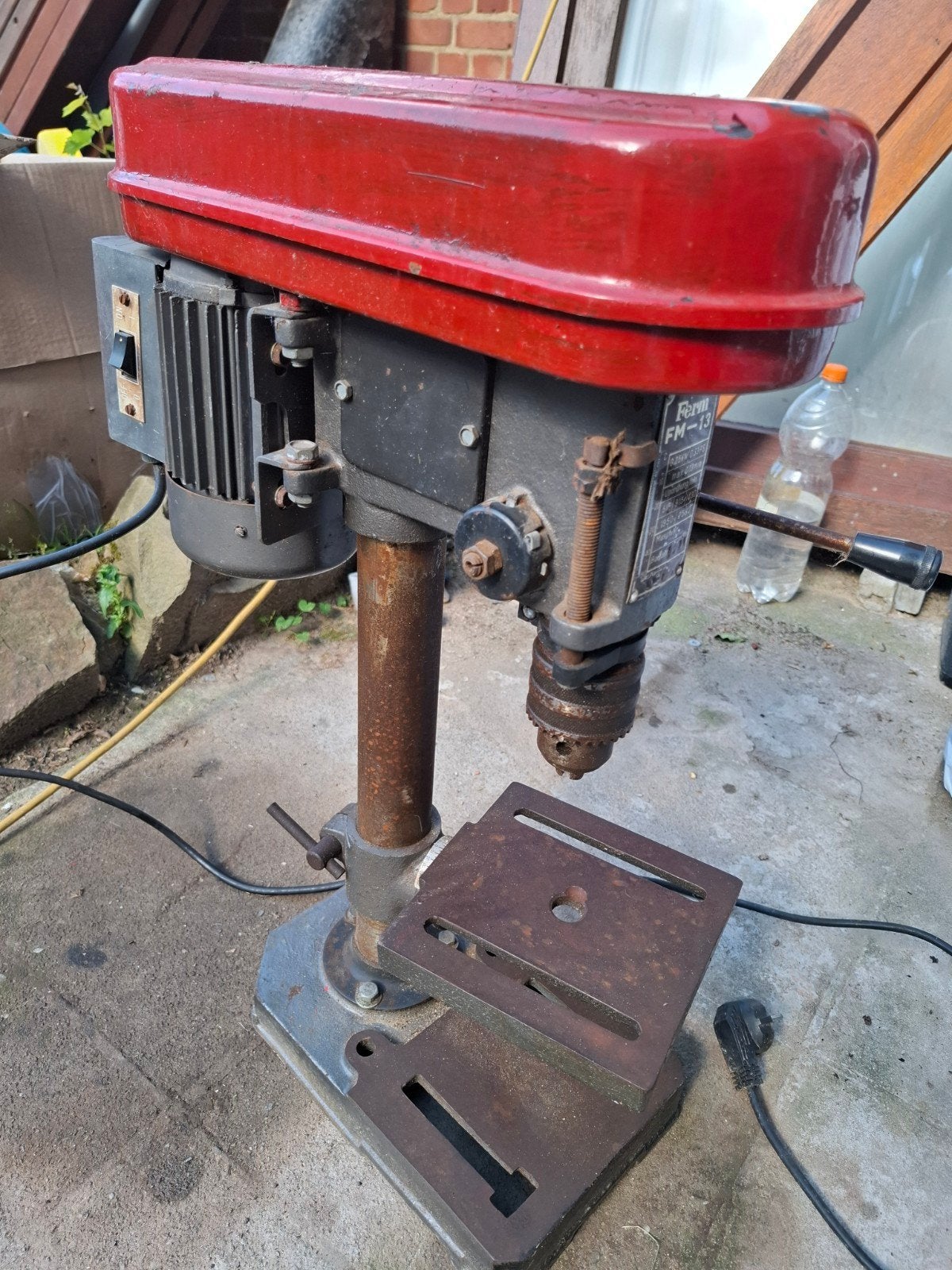 foreuse sur pied de marque Ferm, Doe-het-zelf en Bouw, Gereedschap | Boormachines, Ophalen