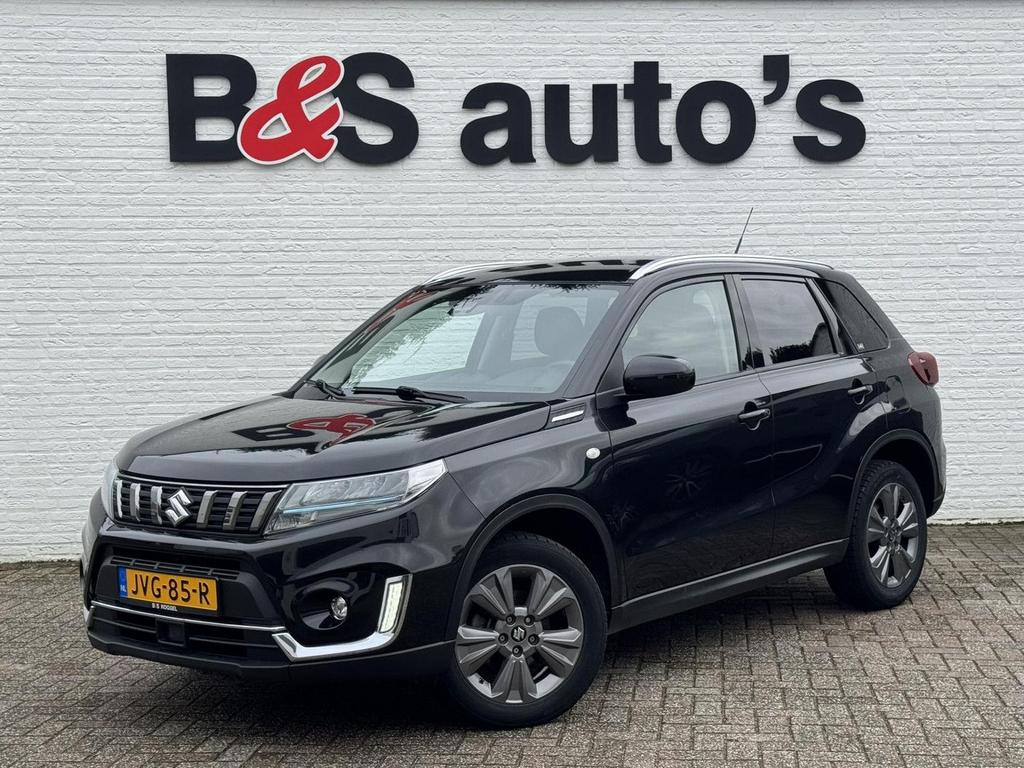 Suzuki Vitara 1.5 Hybrid Select AllGrip Adapt cruise Climate, Auto's, Suzuki, Automaat, Zwart, Bedrijf, Grijs