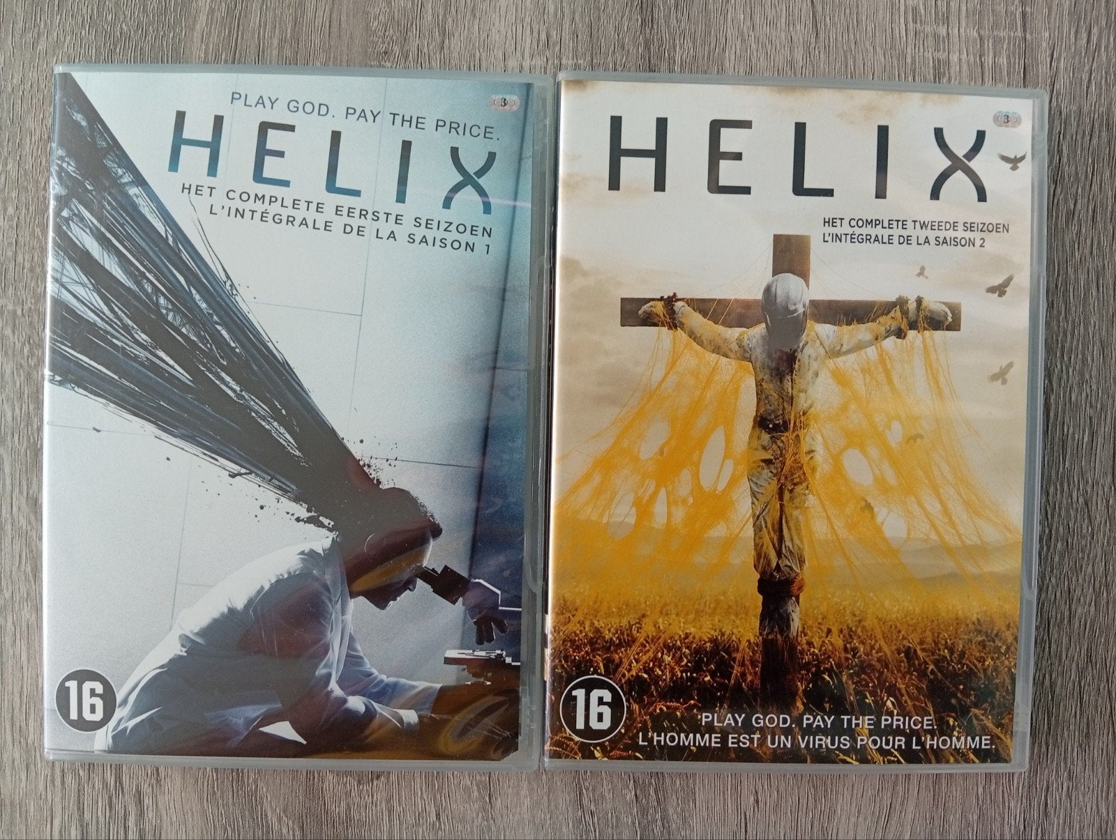 Helix science fiction dvd tv serie seizoen 1 en 2, Cd's en Dvd's, Vanaf 16 jaar, Nederlands, Science Fiction en Fantasy, Seizoen 1
