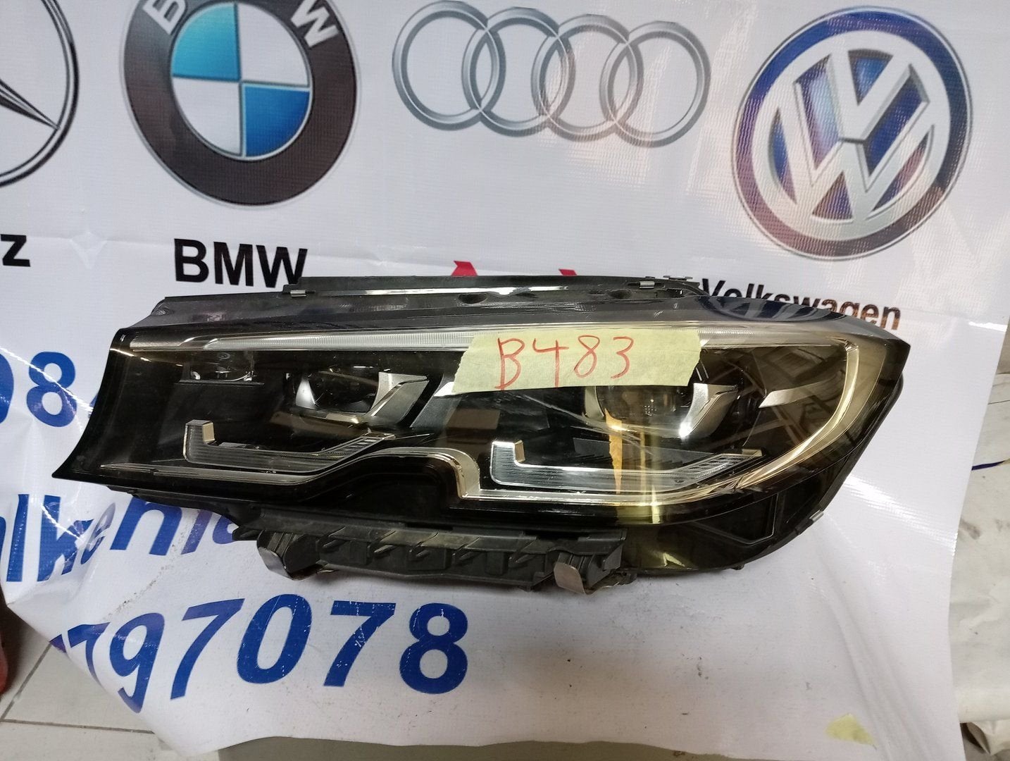 Koplamp Full Led BMW 3-serie G20 G21 Links voor A99481701-08, Gebruikt, -, -, Ophalen of Verzenden