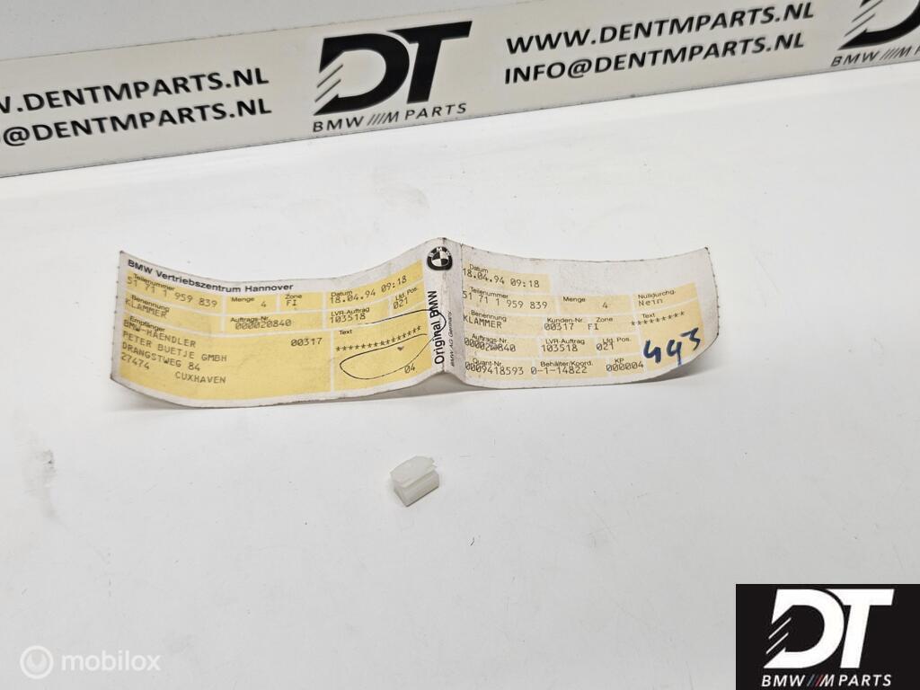 Clamp BMW 51711959839, Nieuw, Ophalen of Verzenden