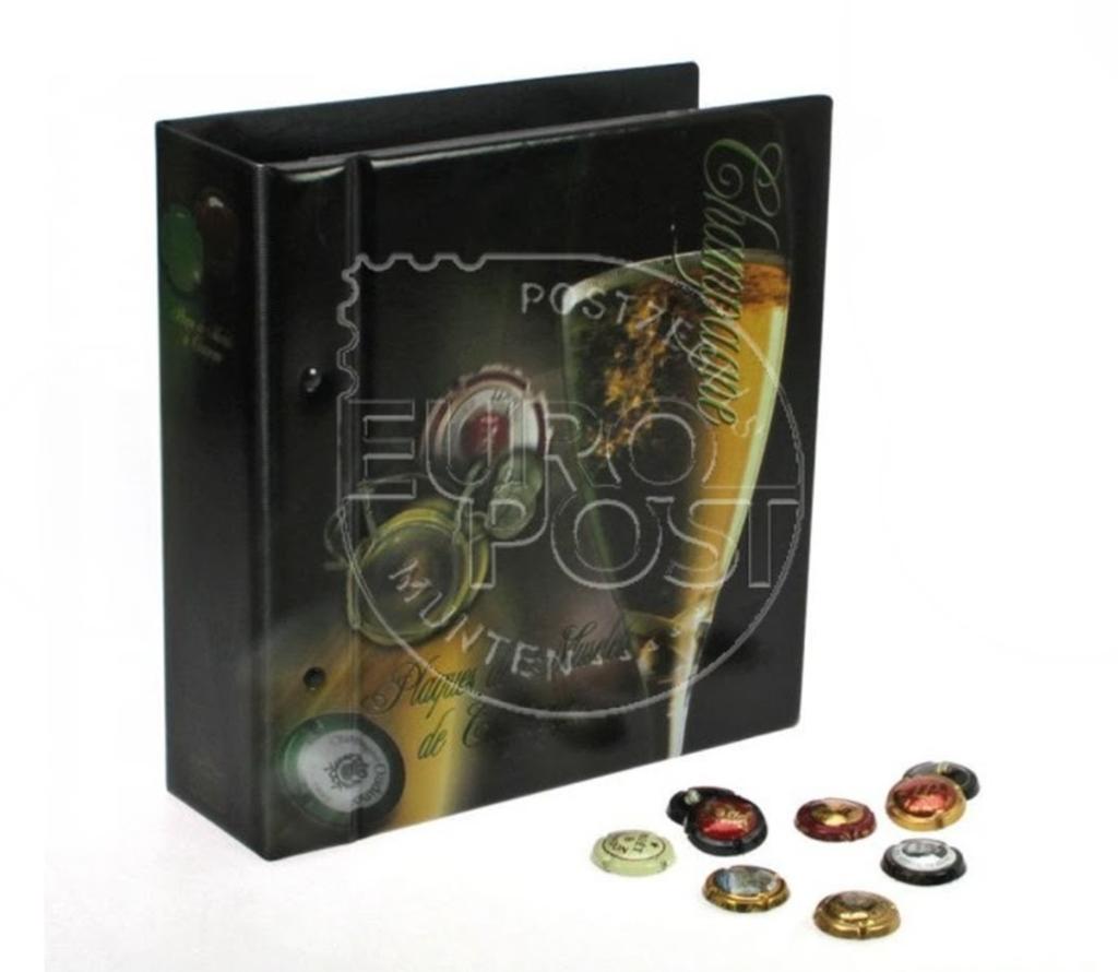 Enregistrer Album compact pour capsules de champagne, Enlèvement