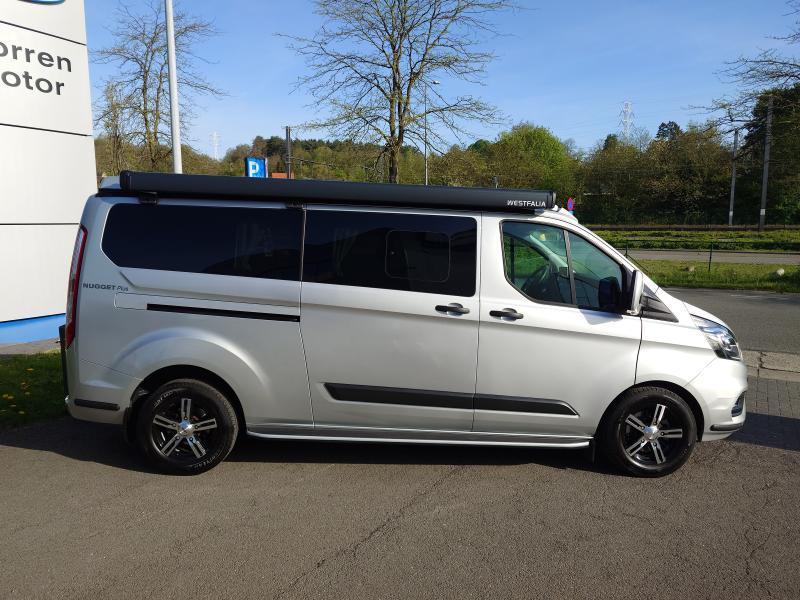 Ford Transit Custom Nugget L2 Active A6 2.0 TD 150pk OC0726, Autos, Autres couleurs, Noir, Diesel, Automatique