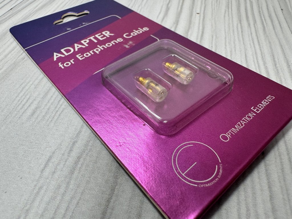 0.78mm (2-pin) naar MMCX adapter, TV, Hi-fi & Vidéo, Enlèvement, Neuf, Moins de 2 mètres, Autres câbles