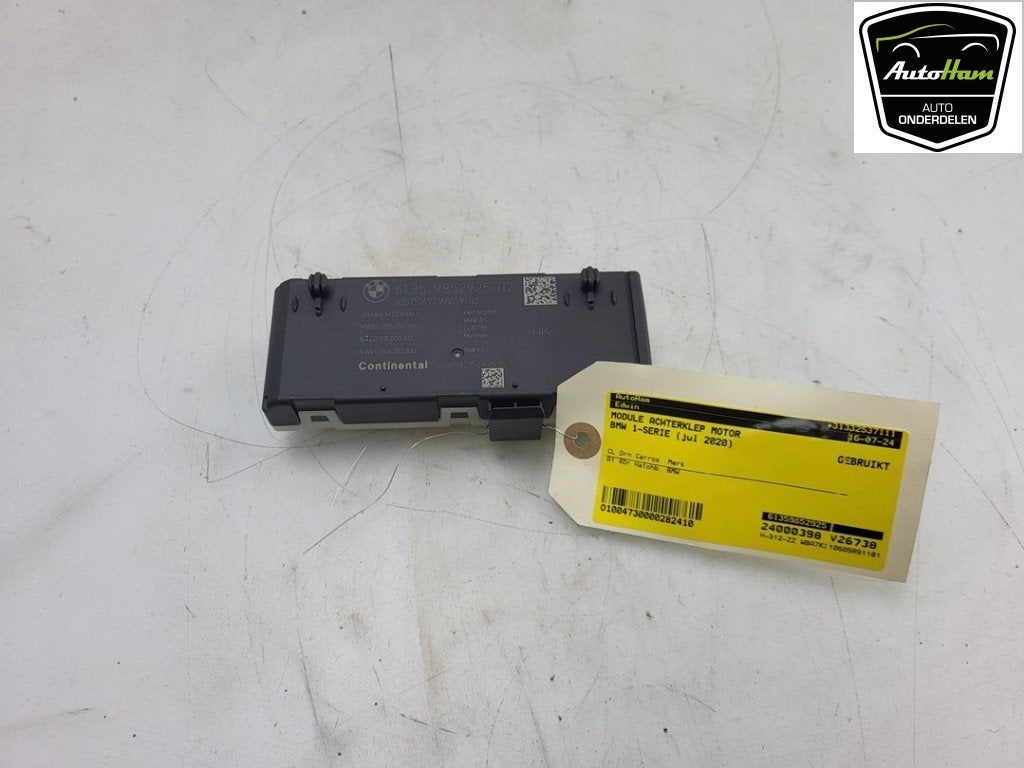 MODULE ACHTERKLEP MOTOR BMW 1 serie (F40) (01-2019/-), Gebruikt, BMW, Petuelring 130
80809  München, DE, Bayerische Motoren Werke AG