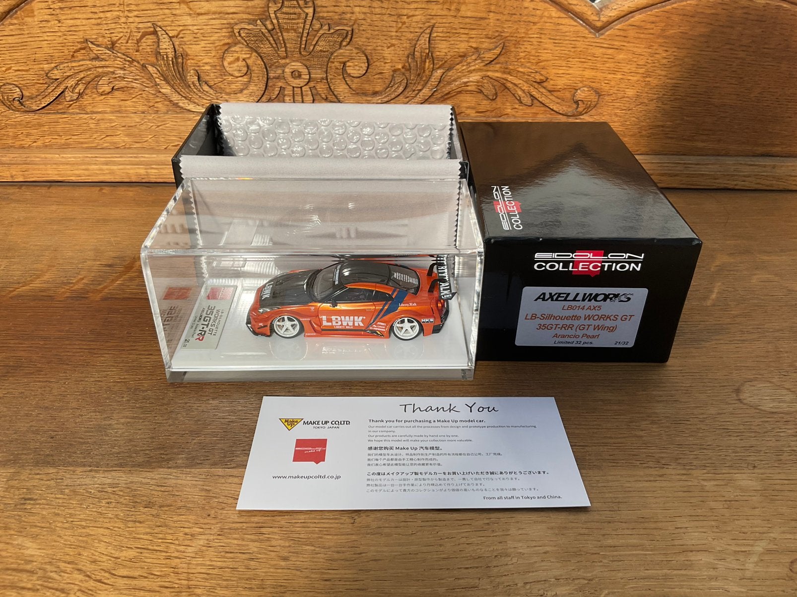 1/43 Axellworks Makeup LB works silhouette R35 GTRR,LB014AX5, Enlèvement ou Envoi, Comme neuf