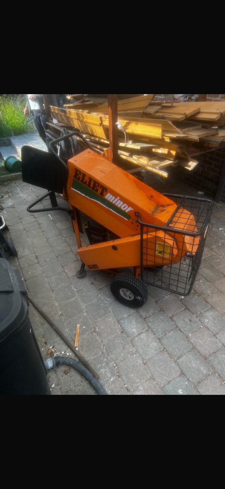ELIET Minor houtversnipperaar/hakselaar., Tuin en Terras, Ophalen, Zo goed als nieuw
