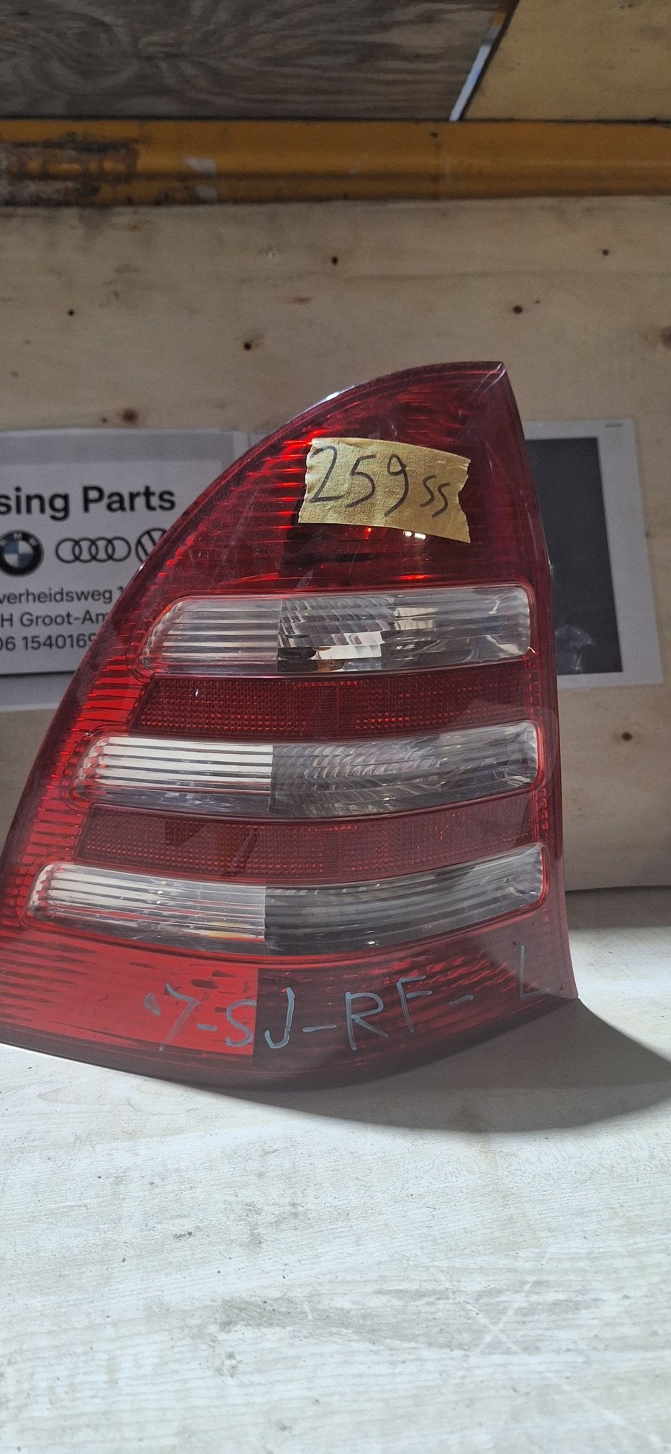 Mercedes-Benz C W203 Achter-/achterlichten 2038202364L  259S, Auto-onderdelen, Gebruikt, -, -, Ophalen of Verzenden