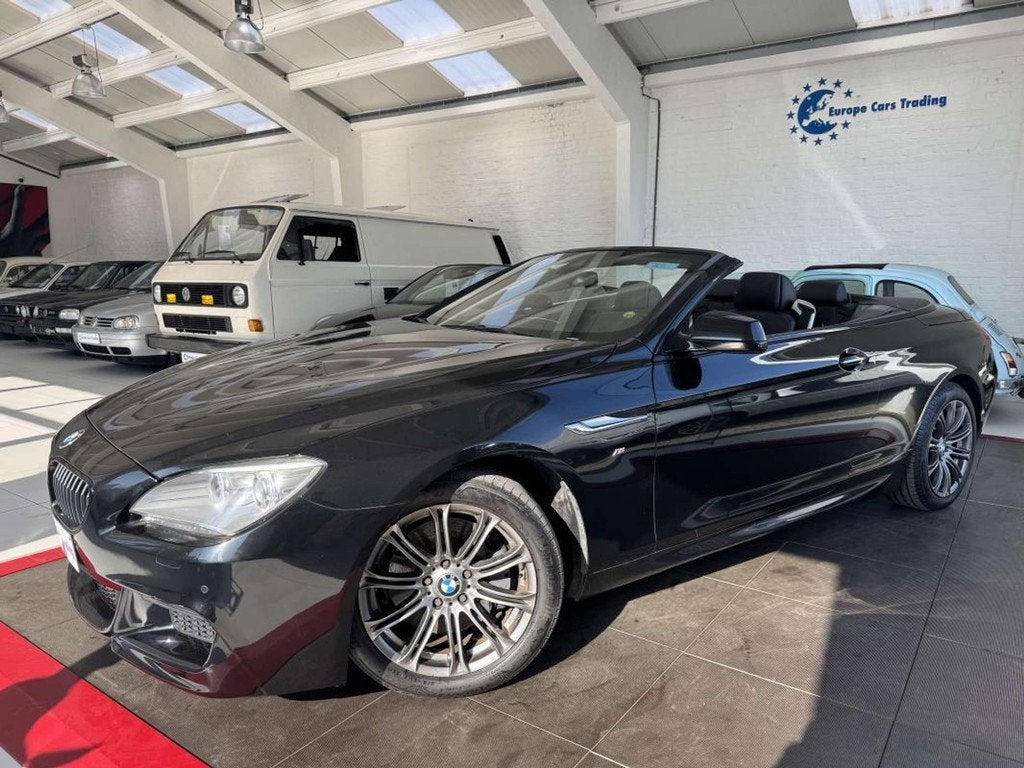 BMW 6 Serie 640 xDrive 313Ch PACK M SPORT GAR 12M (bj 2014), Auto's, BMW, Automaat, Gebruikt, Zwart, 2993 cc