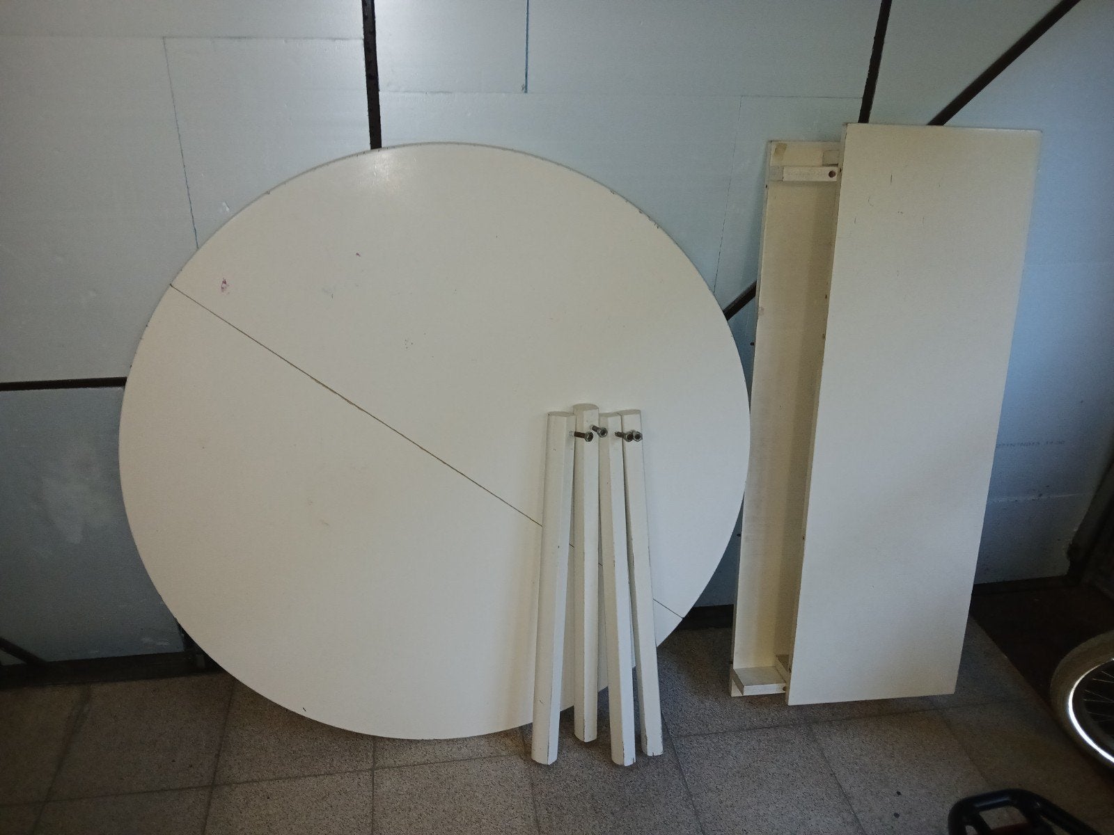 Ronde tafel diameter 140cm, Ophalen, Gebruikt