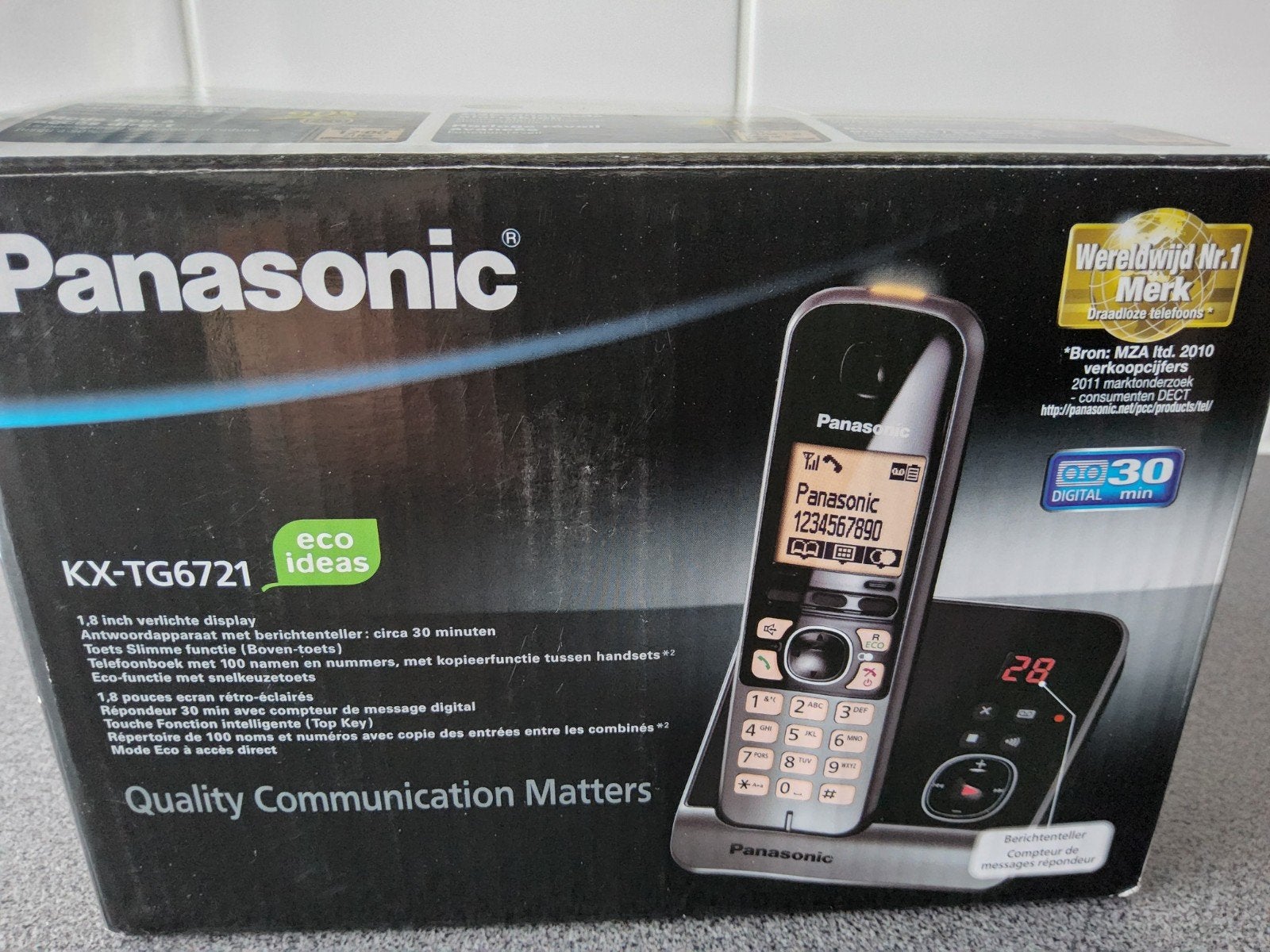 draadloze telefoon Panasonic., Ophalen of Verzenden