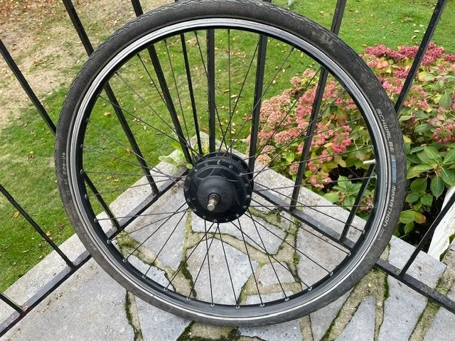 roue arrière vélo avec moyeux Nuvinci N380, Vélos & Vélomoteurs, Elektrische fiets, Comme neuf, Enlèvement, Aluminium