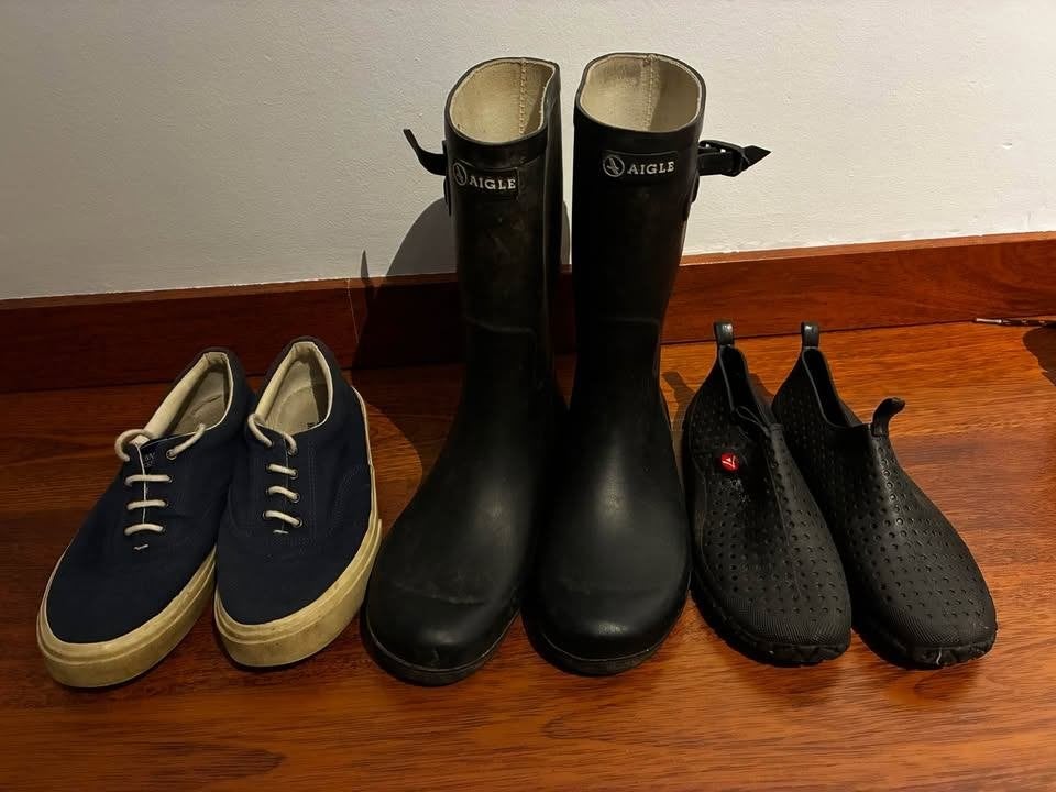 Lot 3 paires chaussures enfant taille 36, Garçon ou Fille, Enlèvement, Utilisé, Chaussures