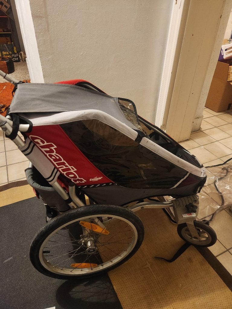 Chariot Cougar 1, Enlèvement, Utilisé, Suspension, Remorque pour enfant