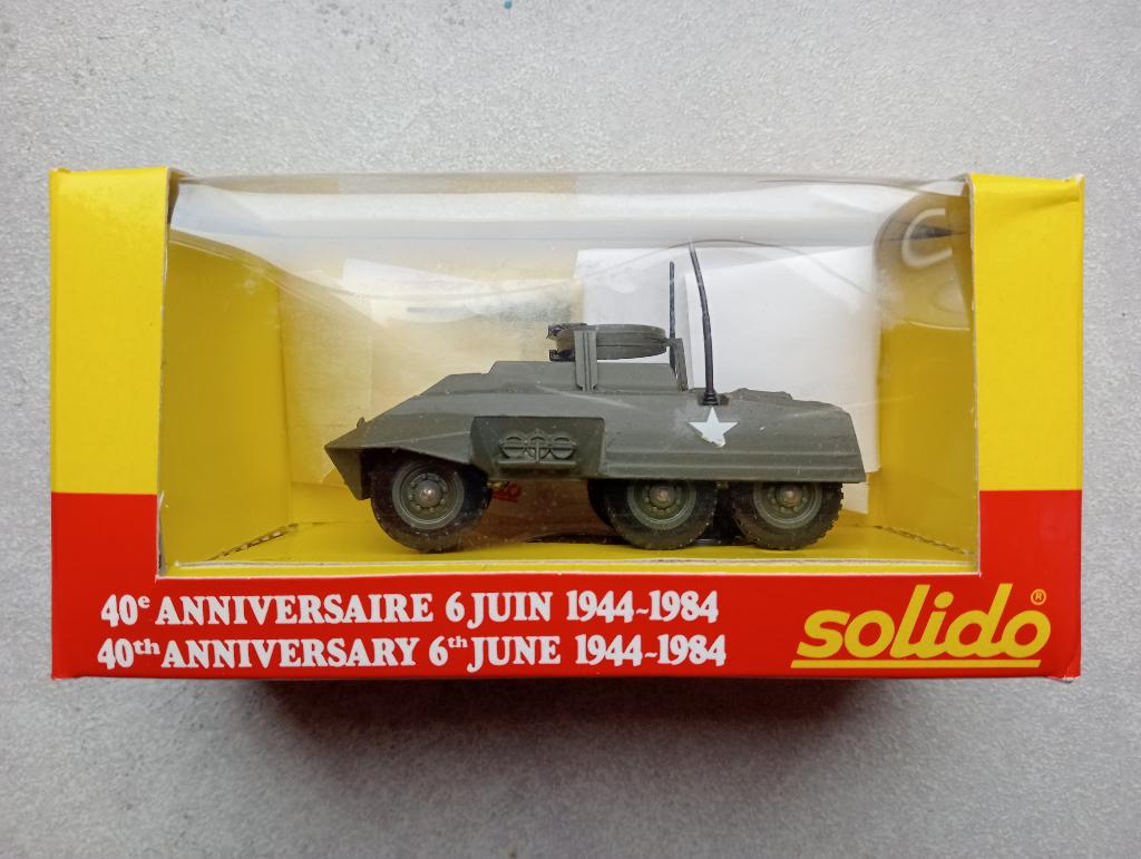 40th Anniversary 7030-1 Combat Car M20 (Solido), Envoi, Neuf, Autres types, Autres marques
