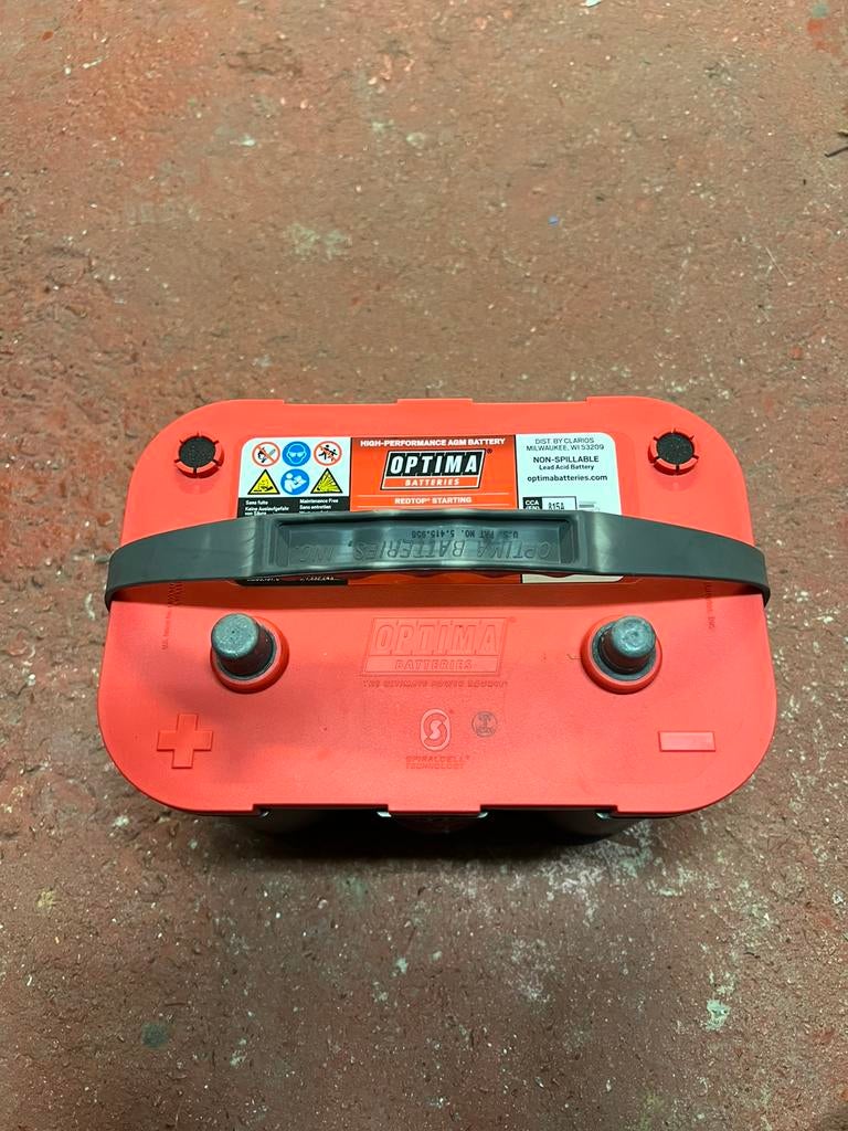 Batterie Optima, Enlèvement, Comme neuf