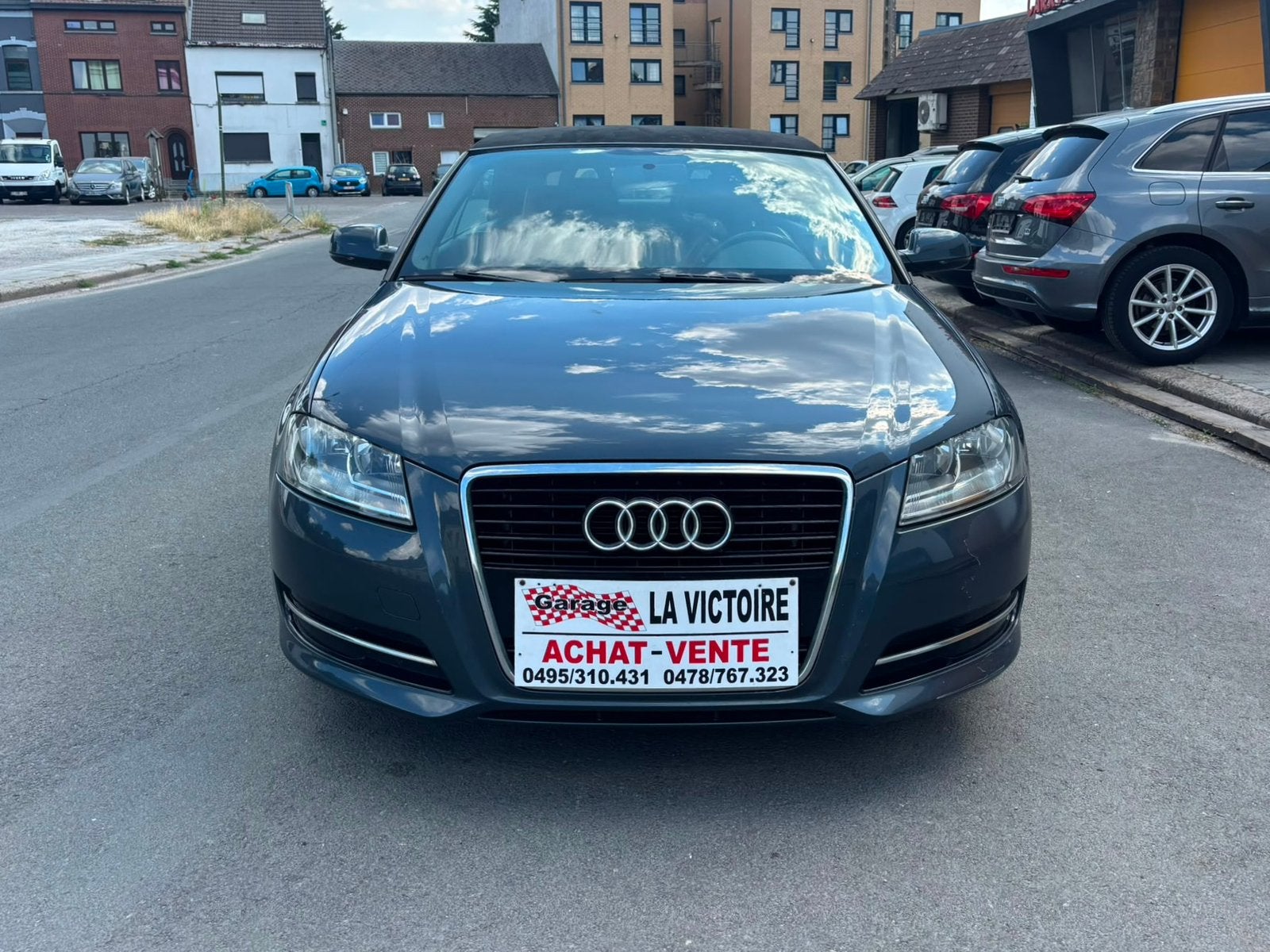 Audi A3 Cabriolet 1.6 TDI 2010 année 275000km 0032478767323, Autos, Cuir, Entreprise, Cabriolet, 2 portes
