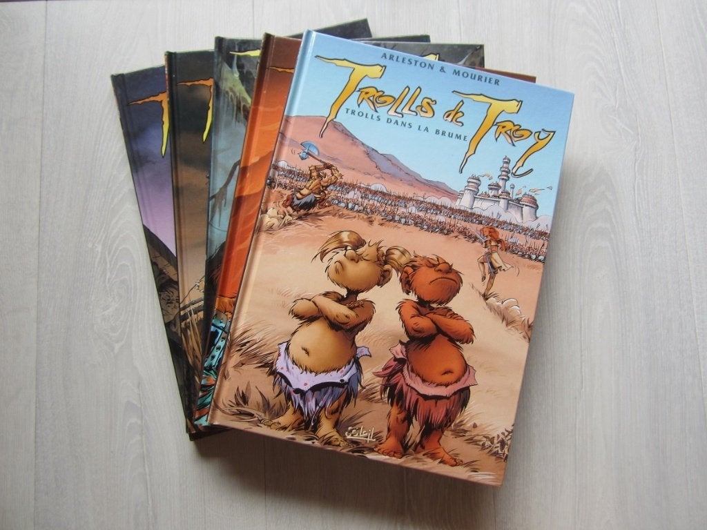 Trolls de Troy, Lanfeust, Lanfeust des étoiles, Cixi de Troy, Plusieurs BD, Enlèvement ou Envoi, Comme neuf, Divers auteurs